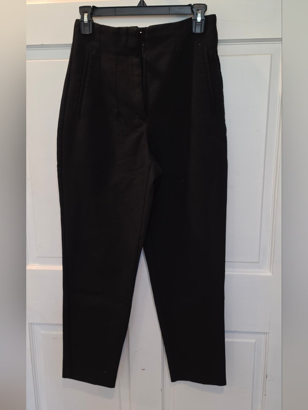 Zara Tailored High Rise Trousers- Black